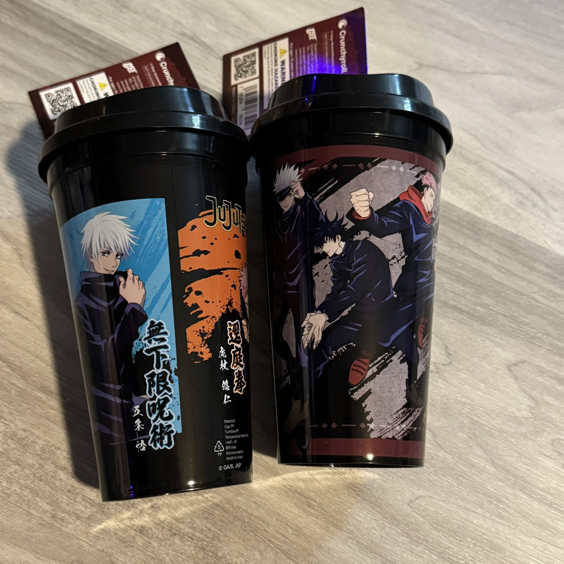 JUJUTSU KAISEN REUSABLE CUPS