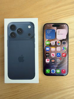 Apple iPhone 17 Pro - 1TB - Deep Blue - Factory Unlocked - A3256 - MG7U4LL/A