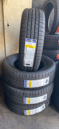 SET GOODYEAR ASSURANCE ALL SEASON 205/65/15 BRAND NEW 50,000 MILES GUARANTY $320 PRICE INCLUDES PROFESSIONAL INSTALLATION AND TAX