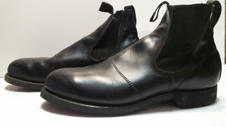 NAVY Slip On Steeltoed Shoes