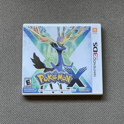 Pokemon X Version CIB - Authentic with Original Box and Paperwork for Nintendo 3DS