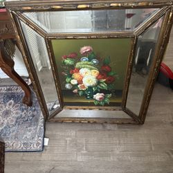 Large Vintage Painting/mirror