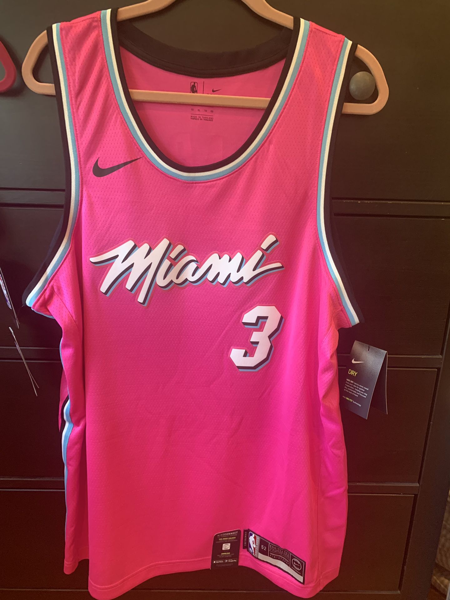 Dwyane Wade Miami Heat Sunset Vice Earned Edition Jersey for Sale