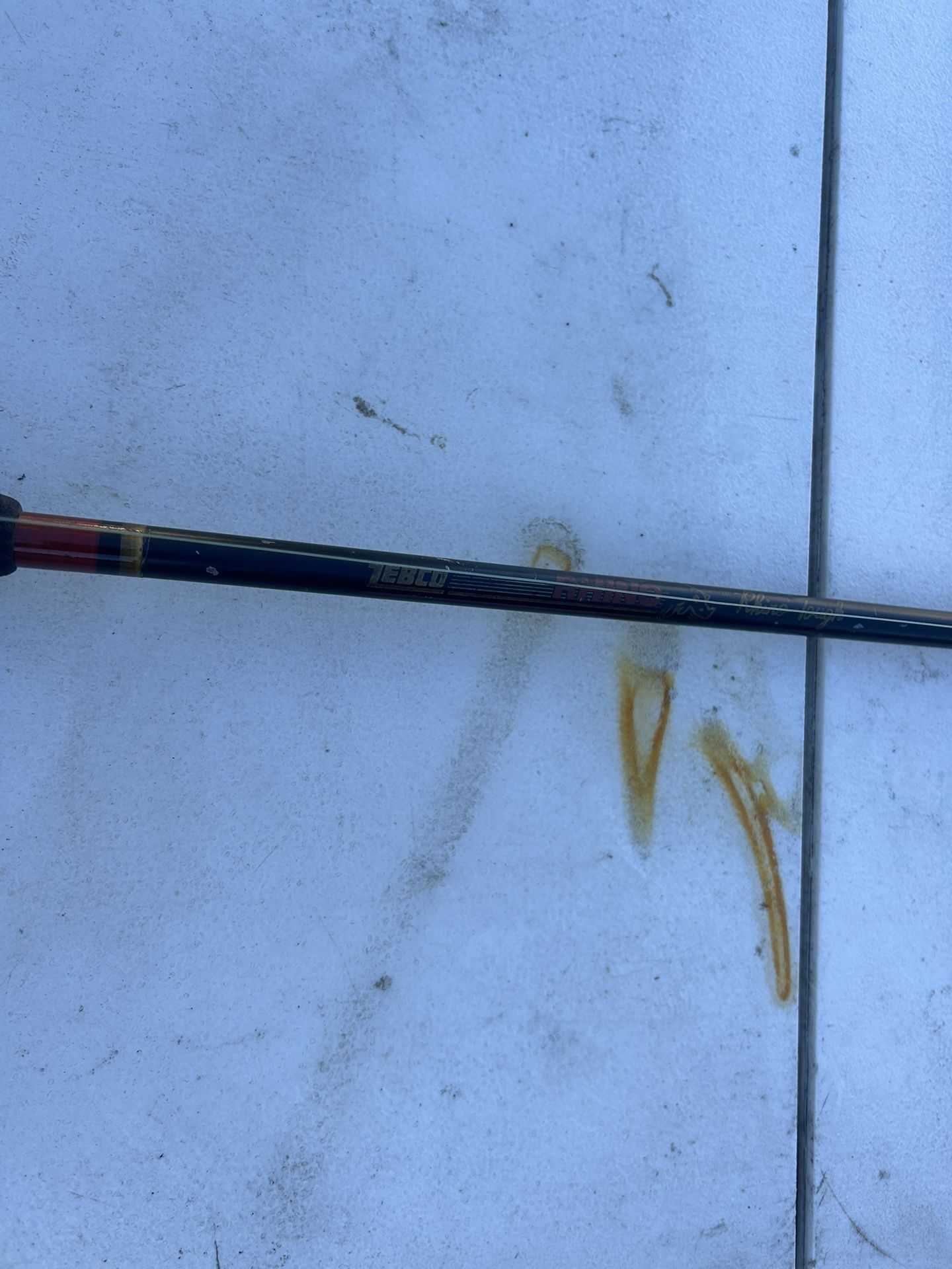 Zebco Fishing Pole And Bass Pro Shop Reel 