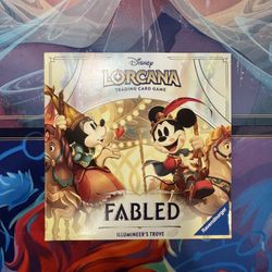 Disney Lorcana Fabled Trove Box