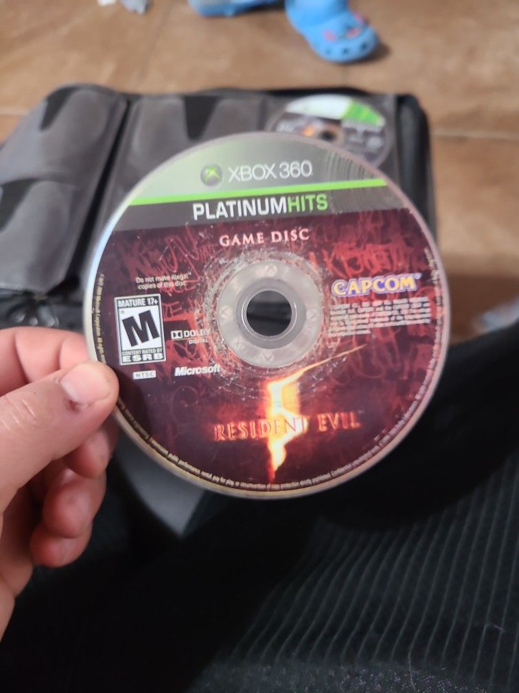 Resident Evil 5 Game Disc Xbox 360