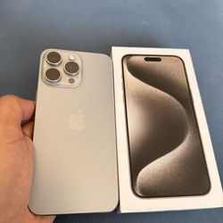 Unlocked Iphone 15 pro Max  Excellent Condition