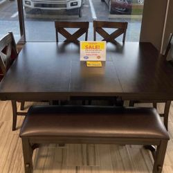 BEAUTIFUL NEW DINING SETS ON SALE STARTING ONLY $299. IN STOCK SAME DAY DELIVERY 🚚 EASY FINANCING 