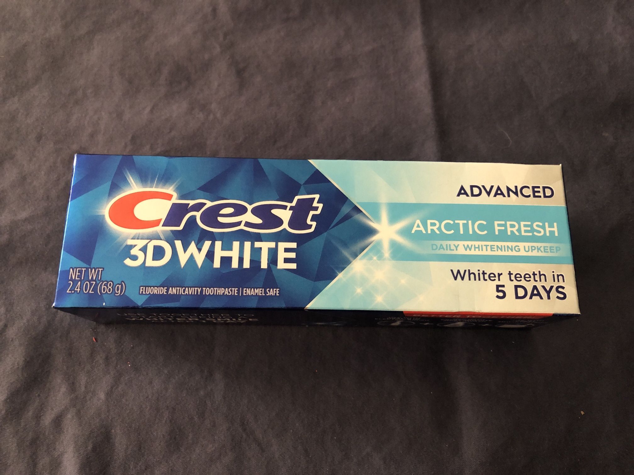 Crest 3D White Advanced Arctic fresh Toothpaste 2.4 Oz
