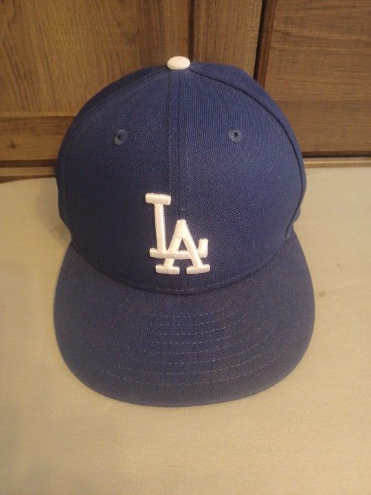 Los Angeles Dodgers New Era 59Fifty Fitted Hat Size 7 1/8