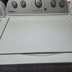 Whirlpool top-load washers 3.8  cubic feet.