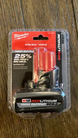 Milwaukee M12 5.0 Battery New
