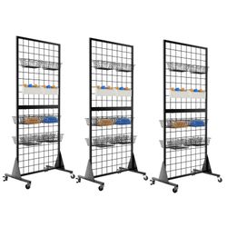 QKOSMTL Gridwall Display Stand