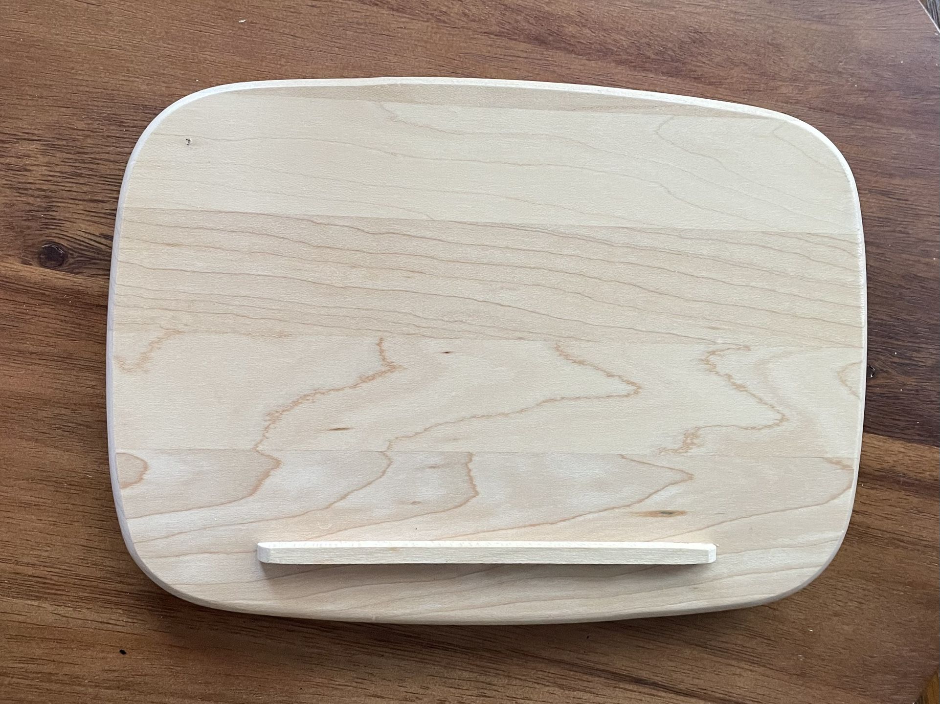 Longaberger Basket Wood Lid - Raised Stop - 6" x 8.5" x 1”