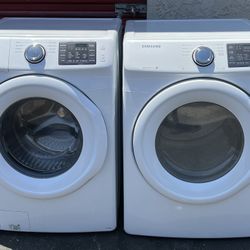 Samsung Set Gas Dryer And Washer 