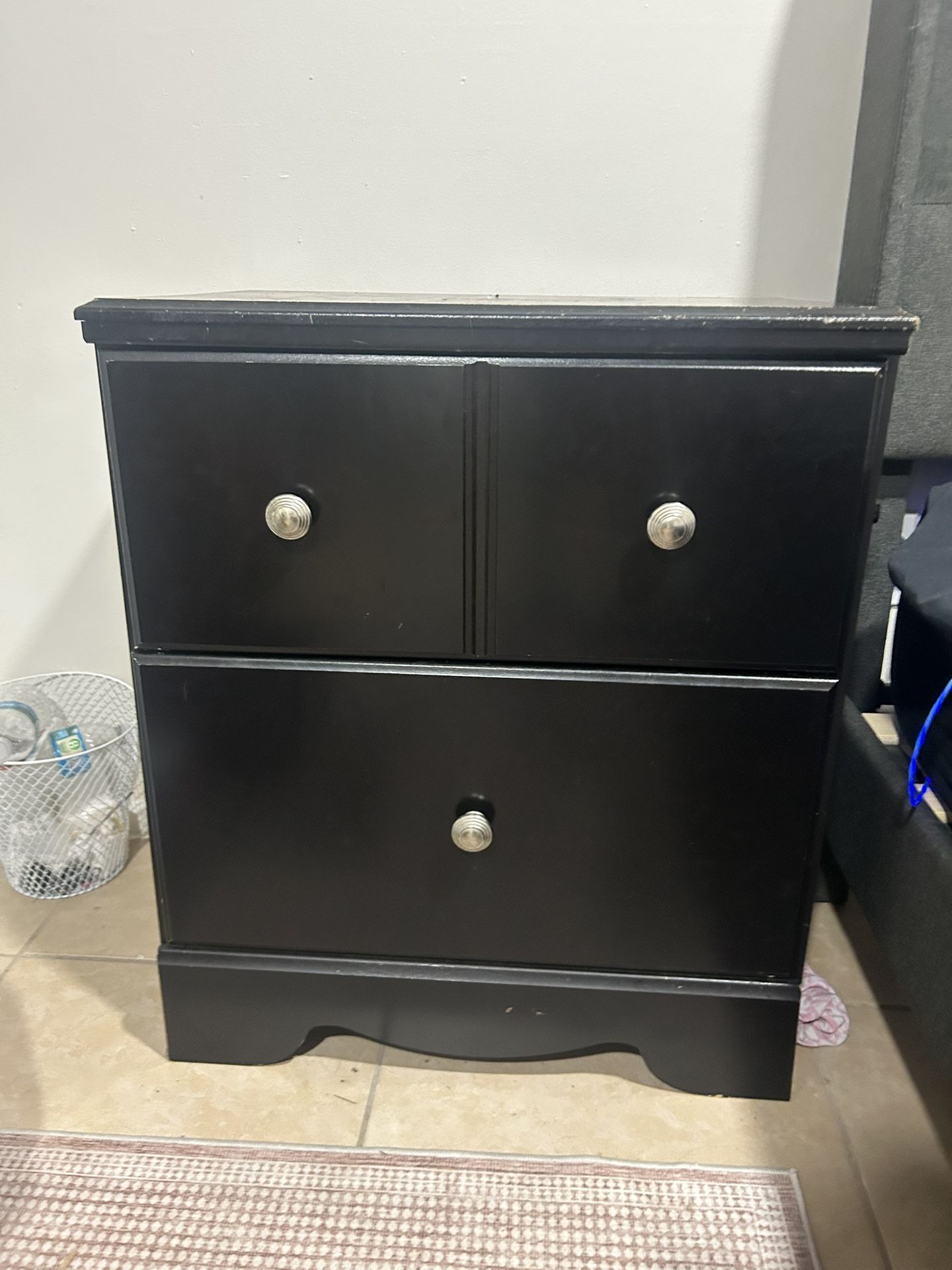 Side Table With Drawers / Night Stand