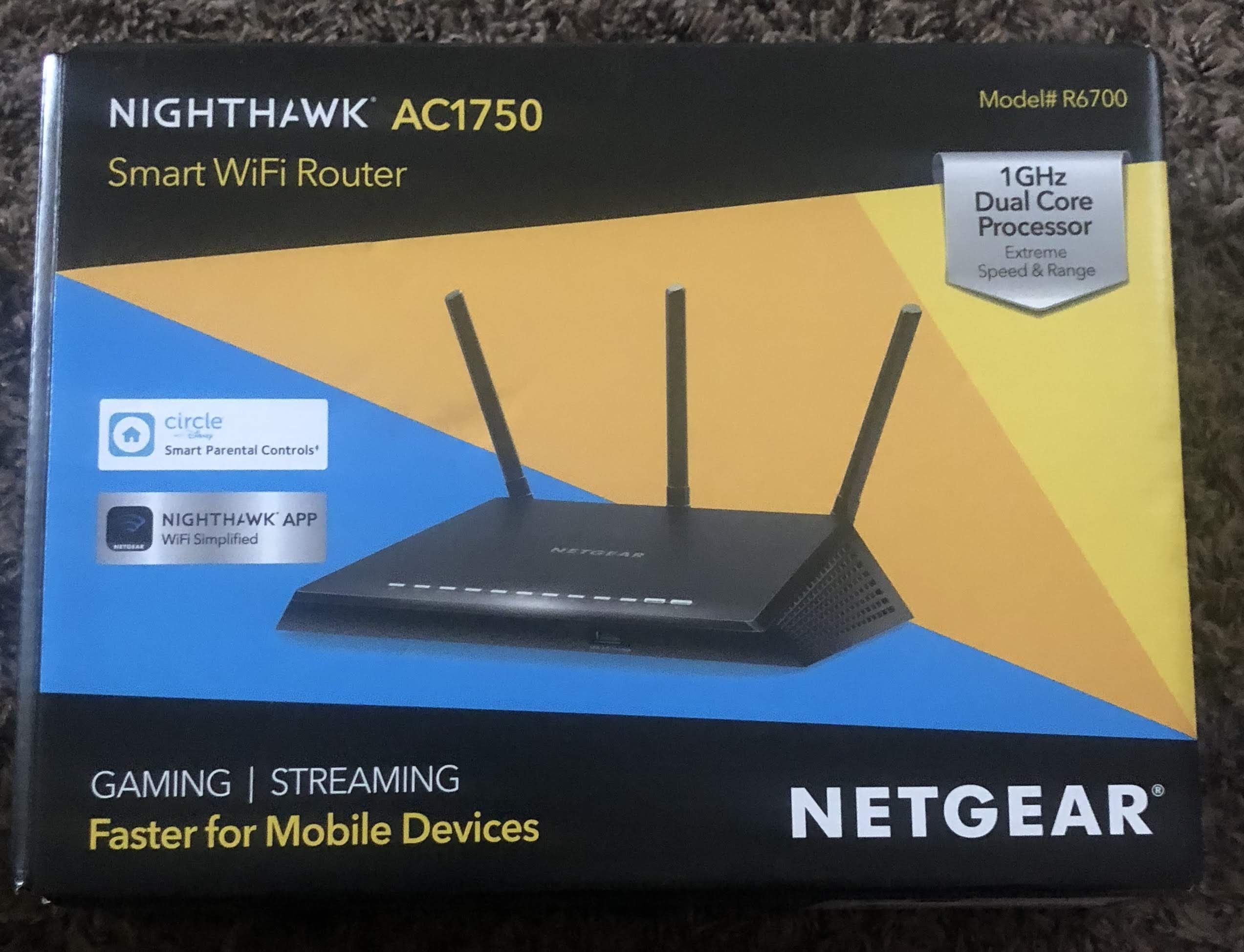 NETGEAR Nighthawk Smart WiFi Router 6700