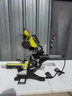 Ryobi 10” sliding compound miter saw