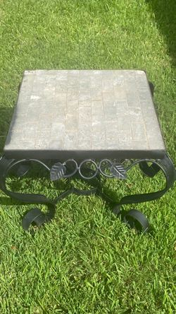 Iron cast table