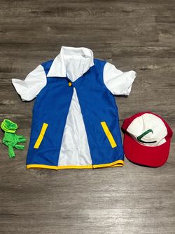Ash Ketchum Pokemon Trainer Costume Set size 140(7year old)