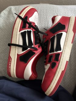 Red And Black Amiri’s Sz 10
