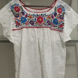 Embroidered Cotton Women’s Blouse