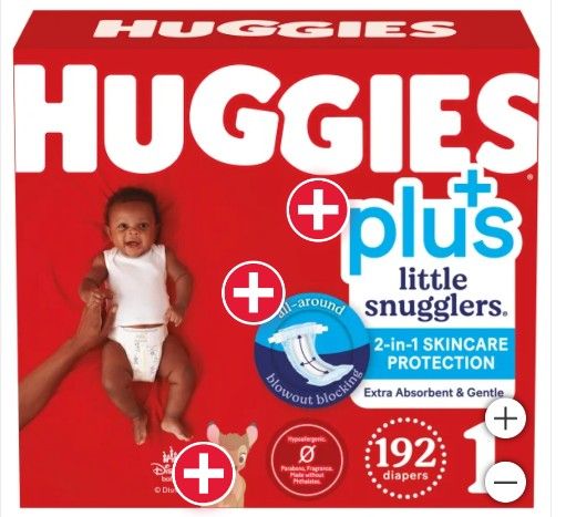 Huggies Diapers Size 1 Box Of 192