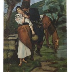 Large Ukrainian Cossack Painting