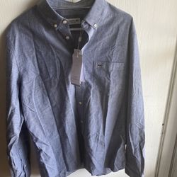 Men’s button up LaCosta shirt new with tags