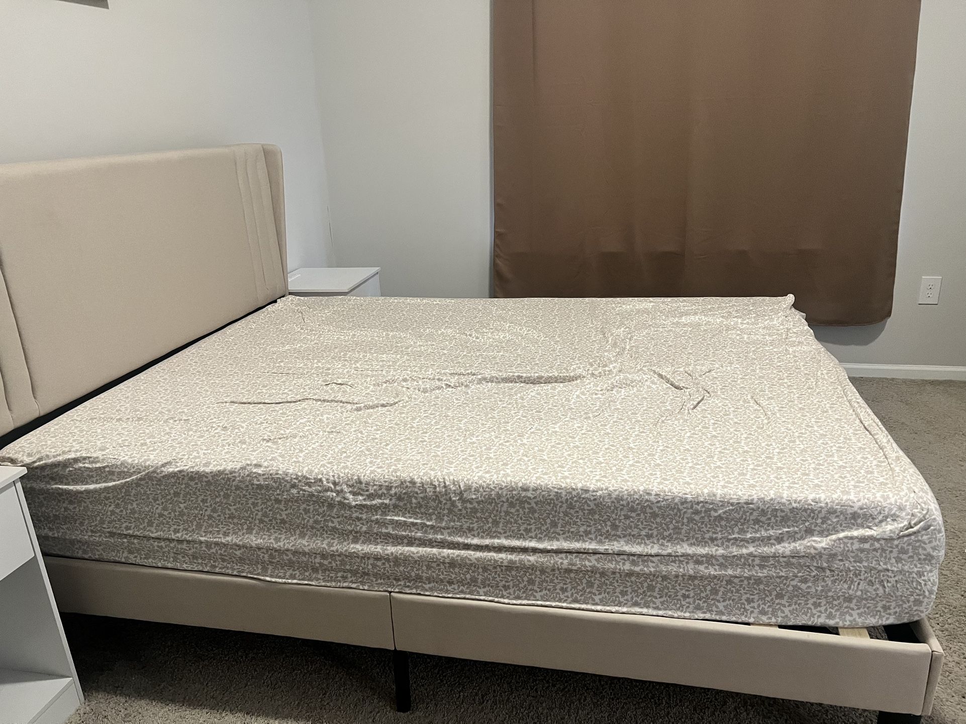 Queen Size Headboard And Base