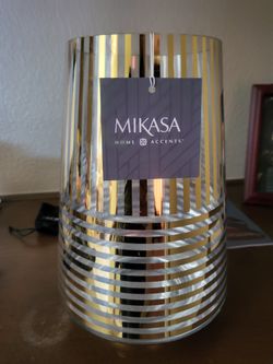 Beautiful Gold Glass Vase