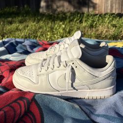 Nike Dunks Gray/White Size 7.5