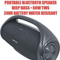Rockville Canon XXL Bluetooth Speaker – 60W, Deep Bass, Waterproof – NIB