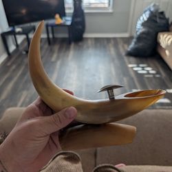 Bull Horn Ash Tray