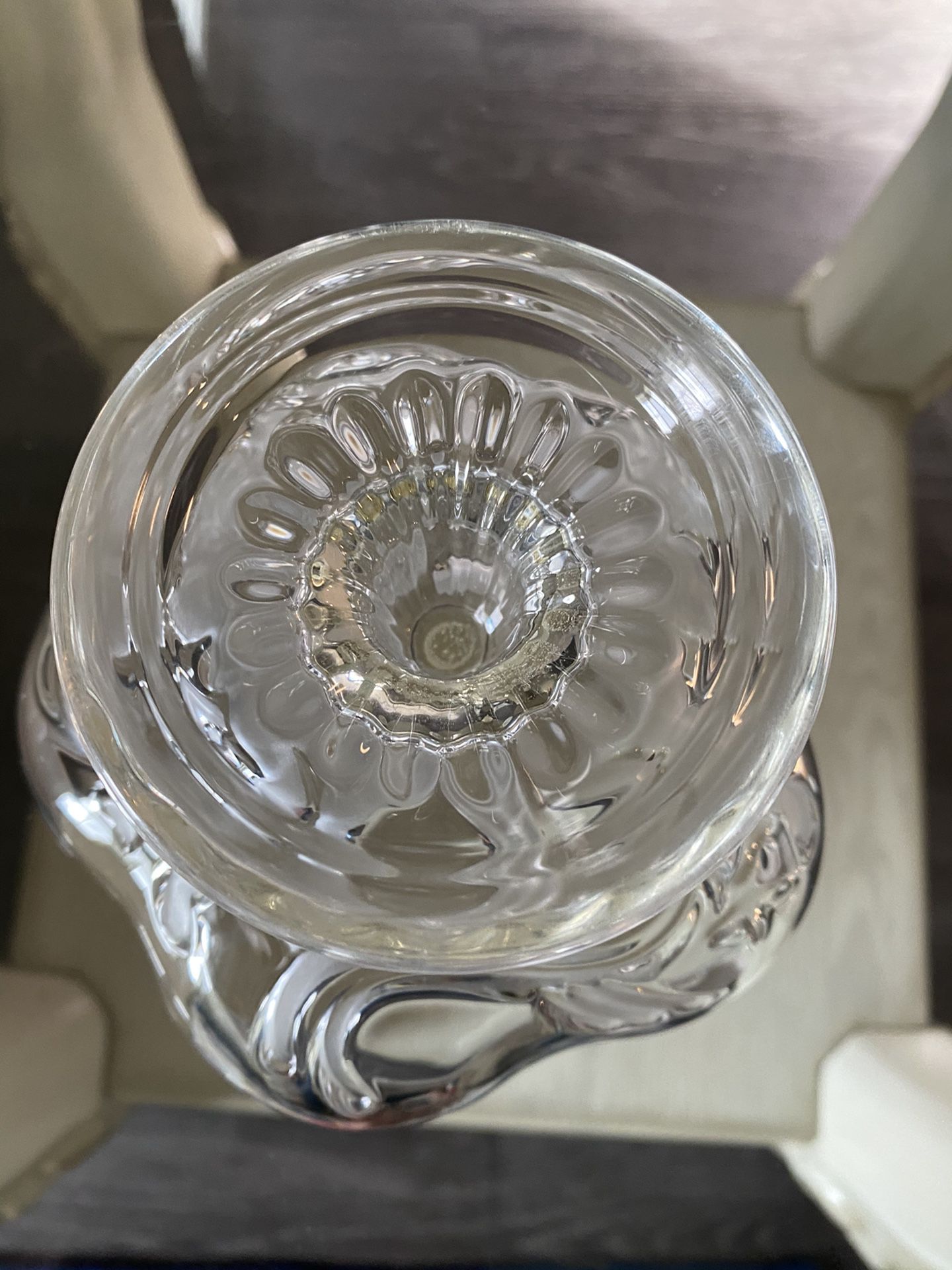 Gorgeous and good quality glass candy Jar