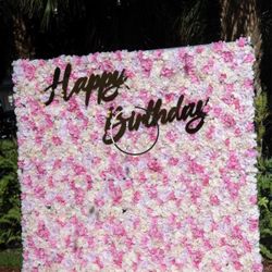 Flower Back Drop For SALE 