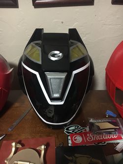 power rangers rpm black ranger helmet
