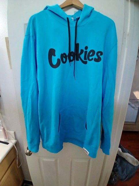 Cookies XXXL Hoodie In Light Blue