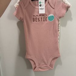 Carters dress and bodysuits
