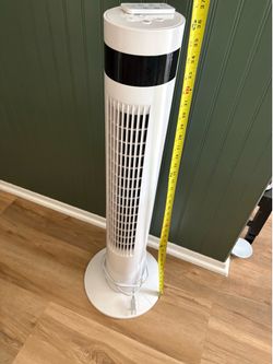 Non working electric fan with remote