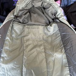 New Klymit Wild Aspen 20 Degree Cold Weather Mummy Sleeping Bag, $40 