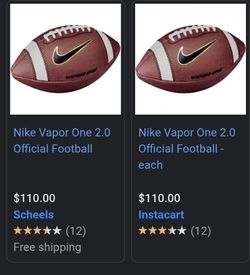 Nike vapor hot sale threat football