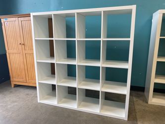 White 16 Shelf Cube Organizer