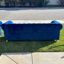 Blue Couches Plus More