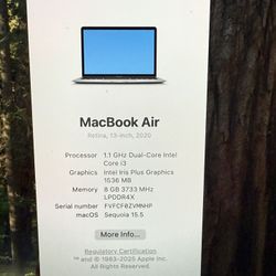 Apple MacBook Air 2020 