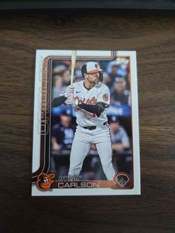 TOPPS 2025 US181 Dylan Carlson Baltimore Orioles