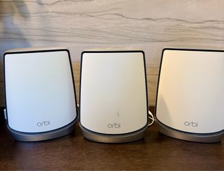 Netgear Orbi RBR850 Mesh Router and 2 Satellites