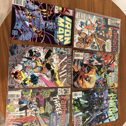 Marvel Comics lot - 13 issues of Iron Man, X-Men, Fantastic Four, and more #MarvelComics #VintageComics