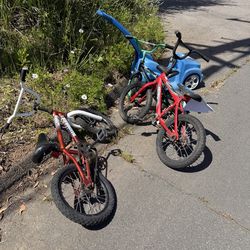 2 Free kids bikes left