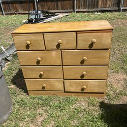 a wood chest its 36 inches tall 41 inches wide and 14 inches deep